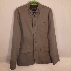 RW&C0 Men's Grey Button Closure Casual Jacket / Blazer